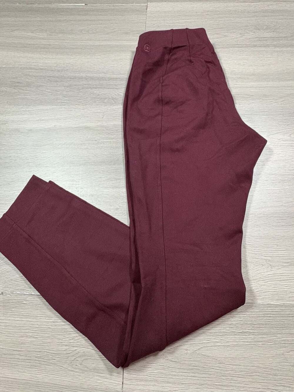 Lululemon Pants Size M Burgundy Viscose Blend